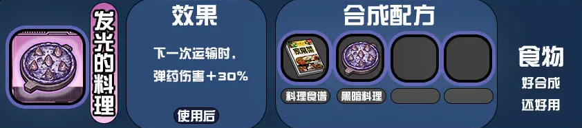 末日快递-食物合成配方大全 末日快递-食物合成配方大全