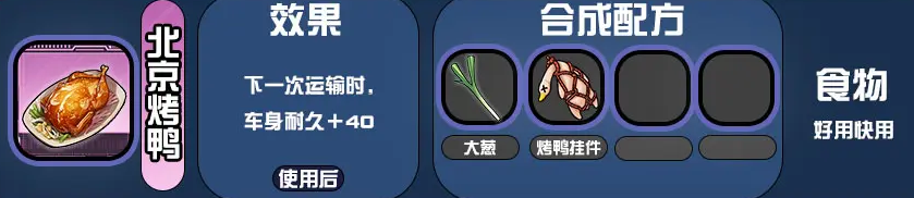 末日快递-食物合成配方大全 末日快递-食物合成配方大全