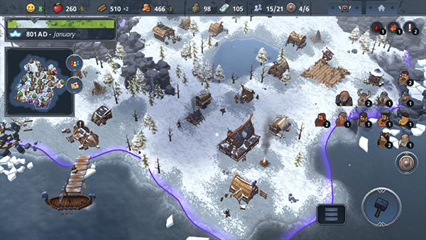 北境之地手机中文版(Northgard)截图1