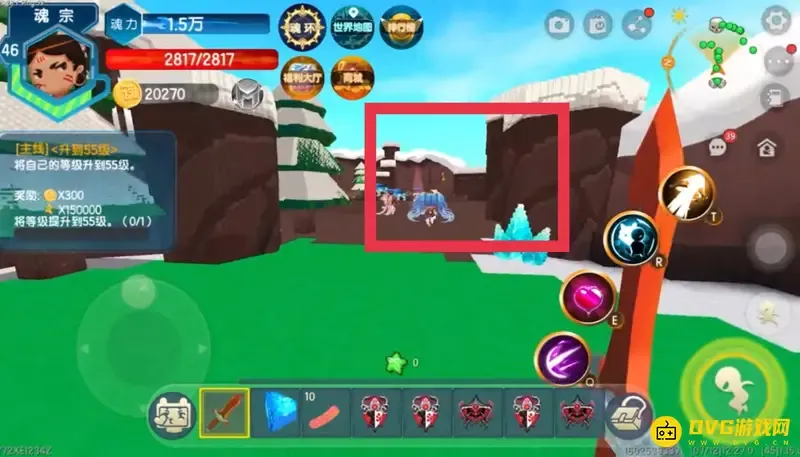 《迷你世界》怎么找到极寒之地天山灵芝-天山灵芝的具体位置及到达路线