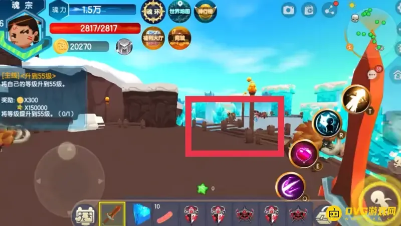 《迷你世界》怎么找到极寒之地天山灵芝-天山灵芝的具体位置及到达路线