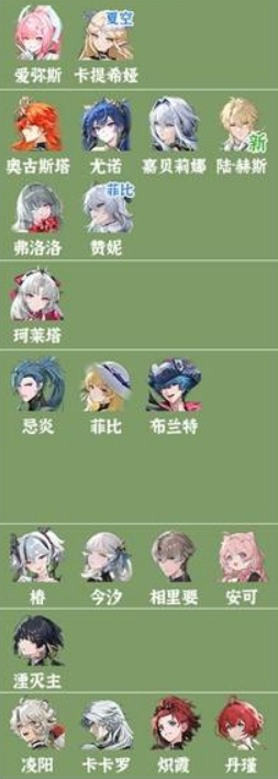 《鸣潮》3.1下半角色强度榜一览