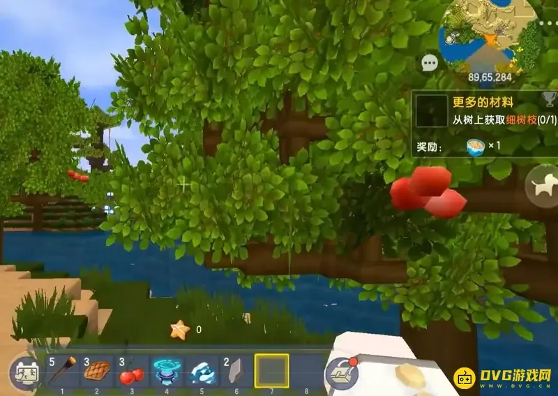 《迷你世界》第二个任务怎么完成-细树枝获取方法详解