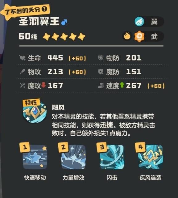 《洛克王国世界》翼王队技能搭配分享