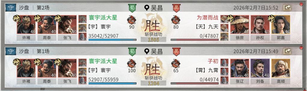 《三国:天下归心》背水断桥队成员推荐 《三国:天下归心》背水断桥队成员推荐