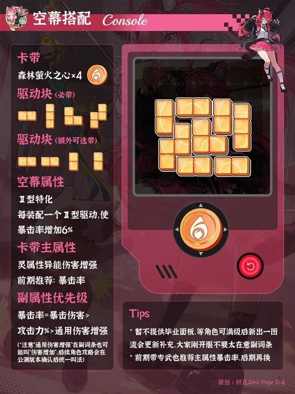 异环娜娜莉养成一图流指南