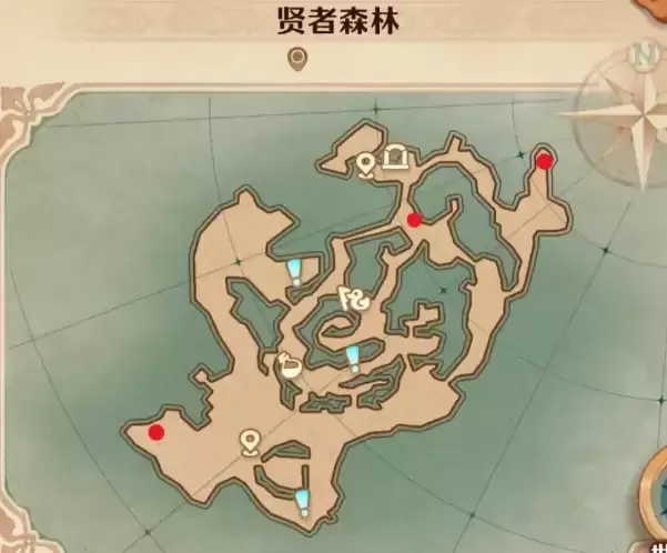 森之国度-秘宝铃全地图坐标位置指南
