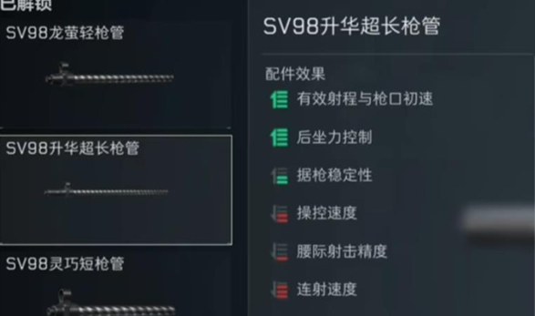 三角洲行动SV98狙击枪怎么改-SV98狙击枪配件改装方案