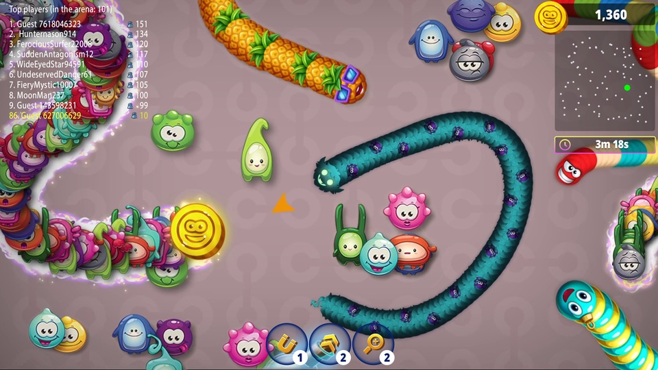 贪吃蛇游戏最新版截图2