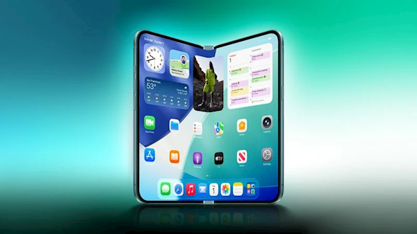 苹果首款折叠屏手机 iPhone Ultra新配色曝光 银色、深蓝色现身 苹果首款折叠屏手机 iPhone Ultra新配色曝光 银色、深蓝色现身