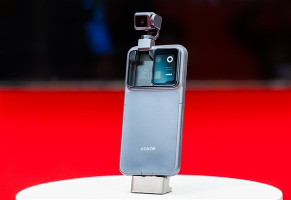 Robot Phone首发钛合金云台架构!荣耀机器人技术与手机首次深度融合 Robot Phone首发钛合金云台架构!荣耀机器人技术与手机首次深度融合